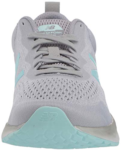 New Balance Fresh Foam Arishi V3 - Zapatillas de running para mujer, gris (Gris/ verde azulado), 42 EU