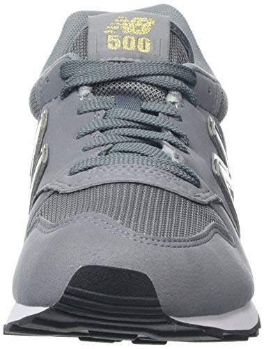New Balance Gw500v1, Zapatillas de Deporte para Mujer, Gris (Grey/Gold Gkg), 39 EU