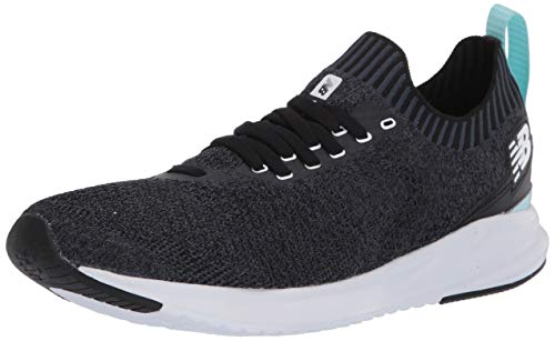 New Balance Vizo Pro Run Knit V1 - Tenis de correr para mujer, negro (negro/blanco/azul bali), 40.5 EU New Balance Vizo Pro Run Knit V1 - Tenis de correr para mujer, negro (negro/blanco/azul bali), 40.5 EU