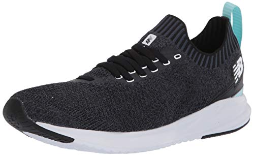 New Balance Vizo Pro Run Knit V1 - Tenis de correr para mujer, negro (negro/blanco/azul bali), 40.5 EU