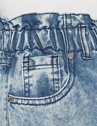 New Look Mujer T Acid Pbag Mom Flux Vaqueros straight Not Applicable, Azul (Mid Blue 40), 34 (Talla del fabricante: 6L32)