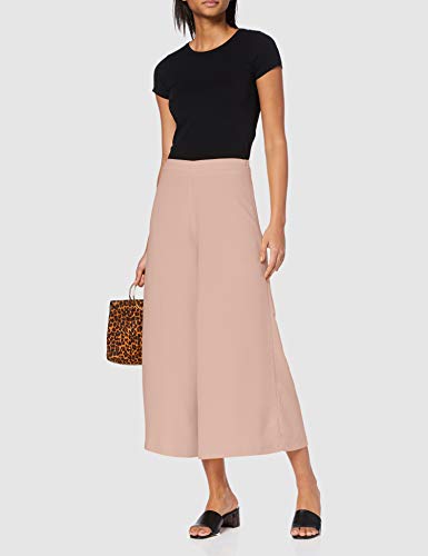 New Look Wide Leg Crop Short, Beige (Nude 72), 36 (Talla del Fabricante: 8) para Mujer