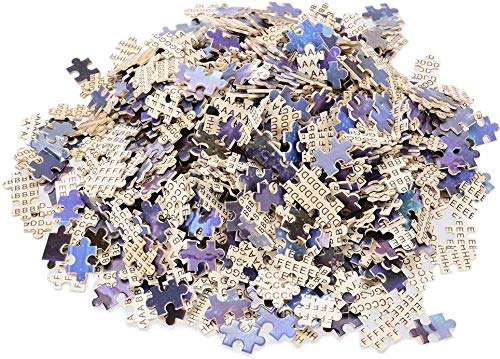 New WCLRJT Wide Panoramic View of Avila Puzzle 1000 Pieces Wooden Adult Jigsaw Puzzle Color Abstract Painting Puzzle for Children Educational Toy Gift