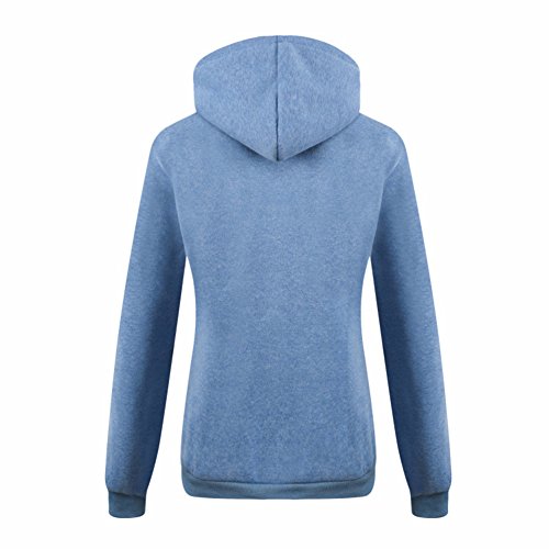 Newbestyle Sudadera con Capucha para Mujer Sudadera Cremallera