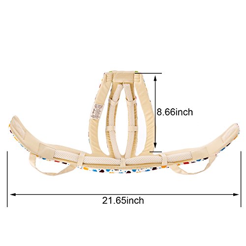 Newcomdigi Casco de Seguridad para Bebé Niño Infantil Gorra Antigolpes Sombrero para Proteger Cabeza Aprender Gatear Andar Caminar Correr Jugar Bicicleta con Ajustable Arnés de Protección Colorido