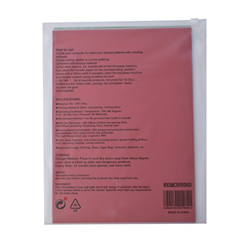 Newcomdigi Papel de Transferencia Termica para Hacer Camisetas Papel Transfer Fotográfico de Impresión en Camiseta y Tela A4 16 Hojas Newcomdigi Papel de Transferencia Termica para Hacer Camisetas Papel Transfer Fotográfico de Impresión en Camiseta y Tela A4 16 Hojas