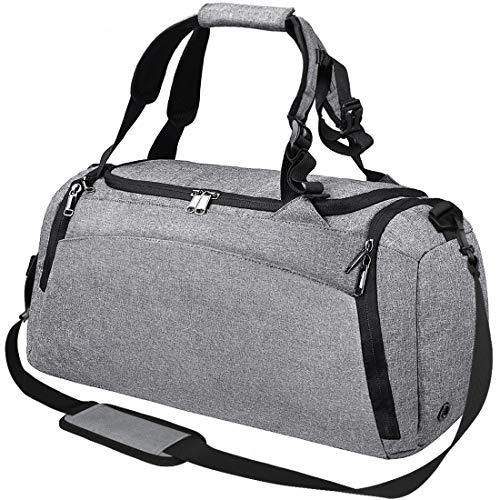 negro FENICAL bolso bandolera multibolsillos bandolera resistente al agua bolsa de viaje bolsos casuales de viaje