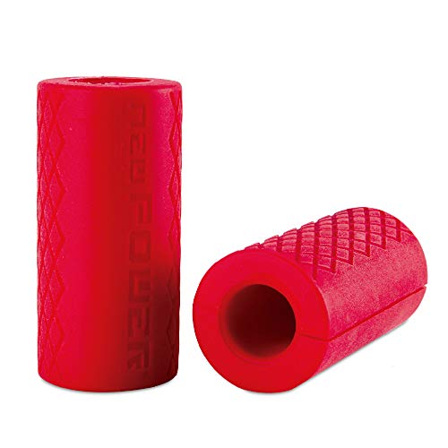 NEWPOWER - Mangos para Mancuernas de Caucho de Silicona, Ergonómicos y Antideslizantes. Evita Estrés, Aumenta Masa Muscular/Fuerza y Mejora el Agarre. Fat Grip Apto para Muchos Aparatos de Musculación NEWPOWER - Mangos para Mancuernas de Caucho de Silicona, Ergonómicos y Antideslizantes. Evita Estrés, Aumenta Masa Muscular/Fuerza y Mejora el Agarre. Fat Grip Apto para Muchos Aparatos de Musculación