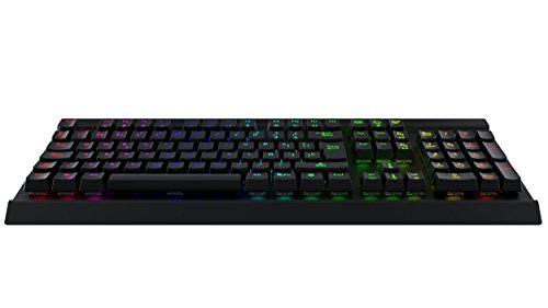 Newskill Thanatos Switch Brown - Teclado mecánico gaming (estructura metálica, efectos RGB), color negro