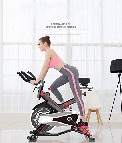 Nfudishpu Spinning Bike Mute Fitness Home App Juego De Conexión Inteligente Ultra Pérdida De Peso Interior del Pie Coche Hombres Y Mujeres Teniendo Fuerte