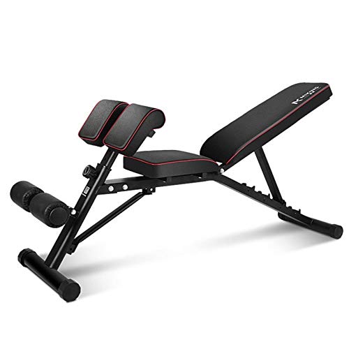 NgMik Press De Banca Bench Press de banca doméstica con Mancuernas Banco de Entrenamiento Cubierta Silla Sit-up Banco Junta Multifuncional Romana Máquina De Musculación (Color : Black, Size : Medium) NgMik Press De Banca Bench Press de banca doméstica con Mancuernas Banco de Entrenamiento Cubierta Silla Sit-up Banco Junta Multifuncional Romana Máquina De Musculación (Color : Black, Size : Medium)