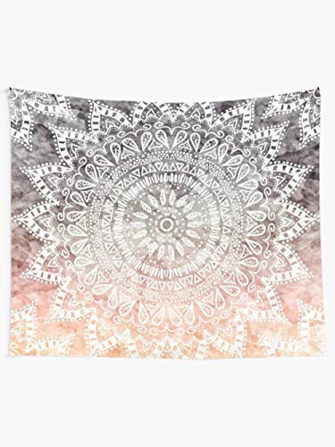 NHSY Tapiz de pared con diseño de mandala para colgar en la pared, colcha, manta de picnic, manta de pared, decoración de pared, estilo bohemio, 230 cm x 150 cm NHSY Tapiz de pared con diseño de mandala para colgar en la pared, colcha, manta de picnic, manta de pared, decoración de pared, estilo bohemio, 230 cm x 150 cm