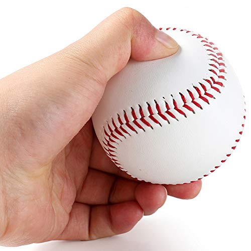 Nicetruc Baseballs Goma Blanda para Niños Adolescente Jugadores Algunos balones de Espuma Pelotas de béisbol para niños Adolescente Jugadores 1 Pc