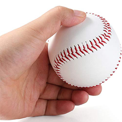 Nicetruc Baseballs Goma Blanda para Niños Adolescente Jugadores Algunos balones de Espuma Pelotas de béisbol para niños Adolescente Jugadores 1 Pc