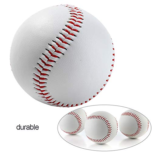 Nicetruc Baseballs Goma Blanda para Niños Adolescente Jugadores Algunos balones de Espuma Pelotas de béisbol para niños Adolescente Jugadores 1 Pc