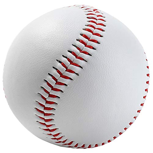 Nicetruc Baseballs Goma Blanda para Niños Adolescente Jugadores Algunos balones de Espuma Pelotas de béisbol para niños Adolescente Jugadores 1 Pc