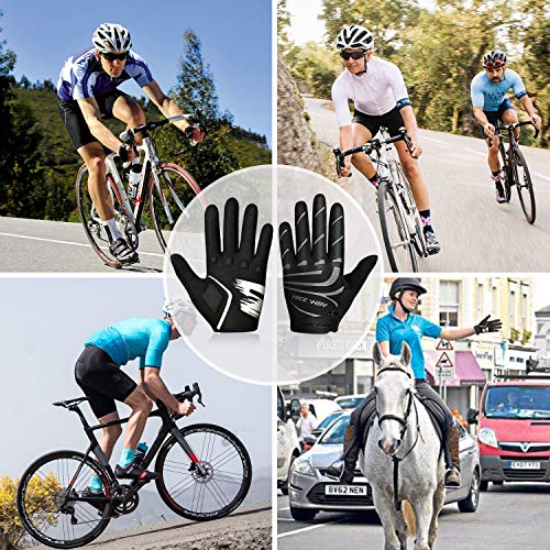 NICEWIN Mujeres Hombres Dirt Bike Guantes Pantalla Táctil Accesorios para Ciclismo De Motocicleta con Todo el Dedo