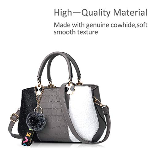 NICOLE & DORIS Bolsos para Mujeres Moda Bolsos Bandolera para Mujer Bolsos de Hombro para Damas Bolsos Tote NICOLE & DORIS Bolsos para Mujeres Moda Bolsos Bandolera para Mujer Bolsos de Hombro para Damas Bolsos Tote
