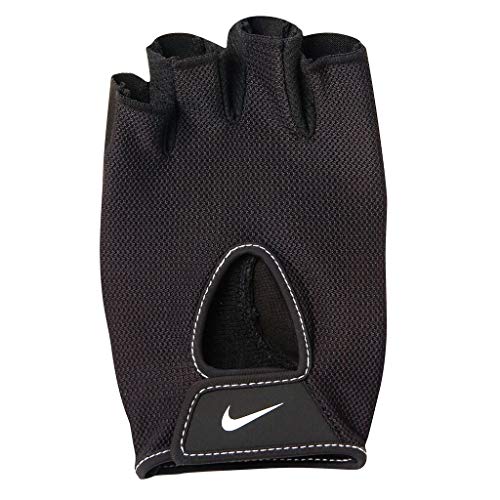 NIKE 9092/13 Wmns Fundamental Fitness Gloves - Guantes de Entrenamiento para Mujer, Talla L, Color Gris y Blanco