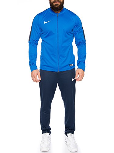 Nike Academy16 Knt Tracksuit 2, Chándal Para Hombre, Azul / Negro / Blanco (Royal Blue/Obsidian/Obsidian/White), S