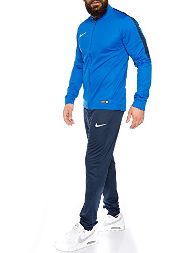 Nike Academy16 Knt Tracksuit 2, Chándal Para Hombre, Azul / Negro / Blanco (Royal Blue/Obsidian/Obsidian/White), S