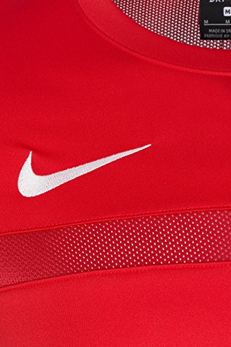 NIKE Academy16 SS Top Camiseta, Hombre, Rojo/Blanco (University Red/Gym Red/White), XL