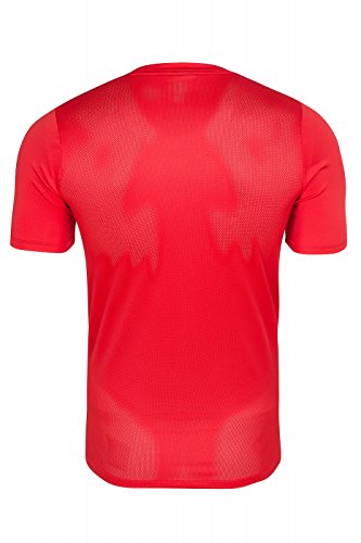 NIKE Academy16 SS Top Camiseta, Hombre, Rojo/Blanco (University Red/Gym Red/White), XL