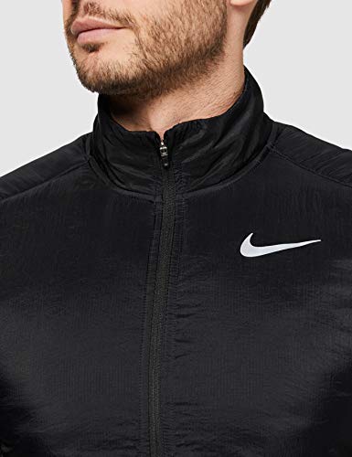 NIKE Aerolayer Veste Americana, Negro (Black/Grey Fog/Reflective Silv), X-Large para Hombre