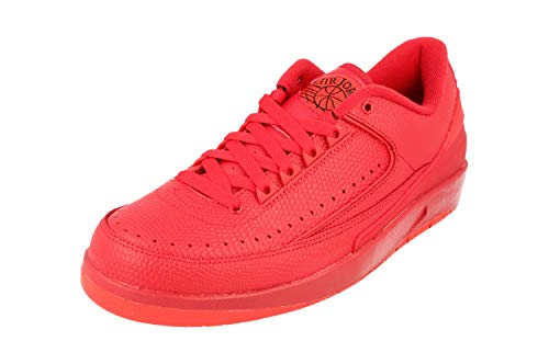 Nike Air Jordan 2 Retro Low, Zapatillas de Baloncesto para Hombre, Rojo (Gym Red/Unvrsty Red-Hypr TRQ), 42 EU