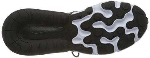 Nike Air MAX 270 React, Zapatillas de Gimnasio Hombre, Nero Black White Black, 42.5 EU