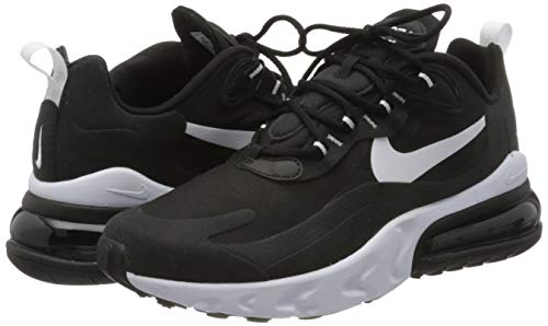 Nike Air MAX 270 React, Zapatillas de Gimnasio Hombre, Nero Black White Black, 42.5 EU