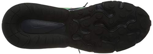 Nike Air MAX 270 React, Zapatillas de Gimnasio para Hombre, Verde Electro Green Yellow Ochre Obsidian, 40 EU