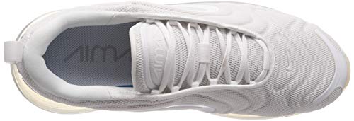 Nike Air MAX 720, Zapatillas de Atletismo para Hombre, Multicolor (White/White/Mtlc Platinum 000), 43 EU Nike Air MAX 720, Zapatillas de Atletismo para Hombre, Multicolor (White/White/Mtlc Platinum 000), 43 EU
