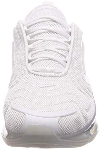 Nike Air MAX 720, Zapatillas de Atletismo para Hombre, Multicolor (White/White/Mtlc Platinum 000), 43 EU