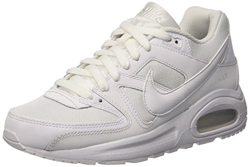 Nike Air MAX Command Flex (GS), Zapatillas Hombre, Blanco (White/White-White 101), 36 EU Nike Air MAX Command Flex (GS), Zapatillas Hombre, Blanco (White/White-White 101), 36 EU