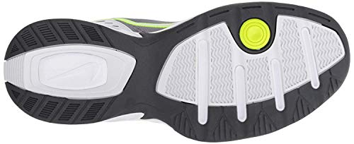 Nike Air Monarch IV, Zapatillas de Gimnasia para Hombre, Blanco (White/White/Cool Grey/Volt/Anthracite 100), 44 EU Nike Air Monarch IV, Zapatillas de Gimnasia para Hombre, Blanco (White/White/Cool Grey/Volt/Anthracite 100), 44 EU