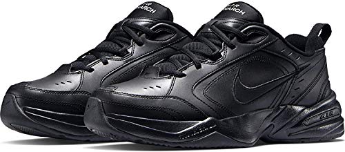 Nike Air Monarch IV, Zapatillas de Gimnasia para Hombre, Negro (Black/Black 001), 45 EU