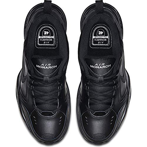 Nike Air Monarch IV, Zapatillas de Gimnasia para Hombre, Negro (Black/Black 001), 45 EU