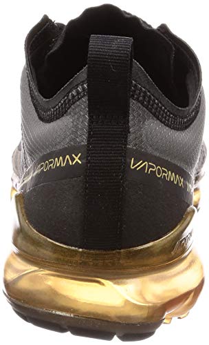 Nike Air Vapormax 2019, Zapatillas de Atletismo para Hombre, Multicolor (Black/Black/Metallic Gold 002), 42.5 EU