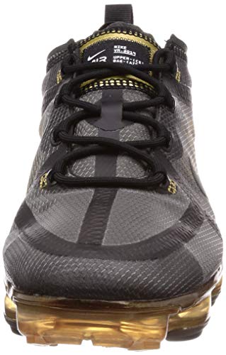 Nike Air Vapormax 2019, Zapatillas de Atletismo para Hombre, Multicolor (Black/Black/Metallic Gold 002), 42.5 EU Nike Air Vapormax 2019, Zapatillas de Atletismo para Hombre, Multicolor (Black/Black/Metallic Gold 002), 42.5 EU