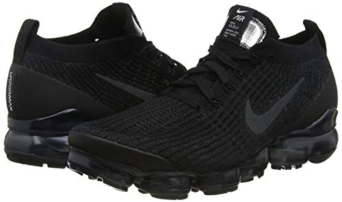 Nike Air Vapormax Flyknit 3, Zapatillas de Atletismo para Hombre, Multicolor (Black/Anthracite/White/Metallic Silver 000), 44 EU Nike Air Vapormax Flyknit 3, Zapatillas de Atletismo para Hombre, Multicolor (Black/Anthracite/White/Metallic Silver 000), 44 EU