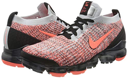 Nike Air Vapormax Flyknit 3, Zapatillas de Atletismo para Hombre, Multicolor (Bright Mango/Bright Mango/Pure Platinum 800), 42.5 EU