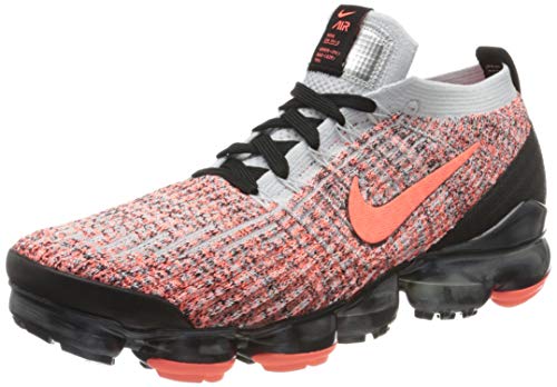 Nike Air Vapormax Flyknit 3, Zapatillas de Atletismo para Hombre, Multicolor (Bright Mango/Bright Mango/Pure Platinum 800), 42.5 EU