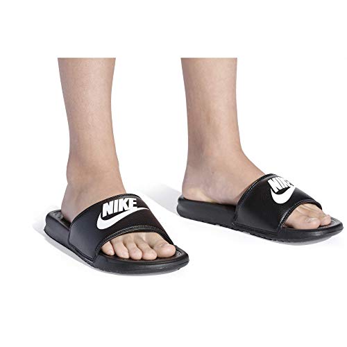 NIKE Benassi JDI, Chanclas Unisex Adulto, Negro Black White, 36 EU