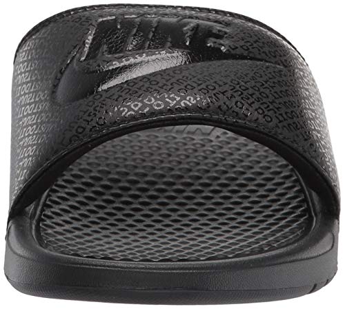 NIKE Benassi JDI, Chanclas Unisex Adulto, Negro Black White, 36 EU