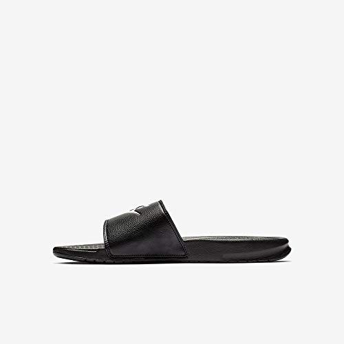 NIKE Benassi JDI, Chanclas Unisex Adulto, Negro Negro 001, 46 EU