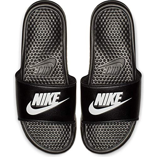 NIKE Benassi JDI, Chanclas Unisex Adulto, Negro Negro 001, 46 EU