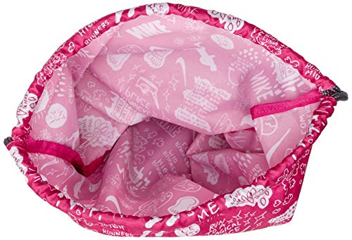 NIKE Bolsa de entrenamiento unisex para niños, Unisex niños, BA6009-623, Color fucsia/gris oscuro/blanco., MISC NIKE Bolsa de entrenamiento unisex para niños, Unisex niños, BA6009-623, Color fucsia/gris oscuro/blanco., MISC