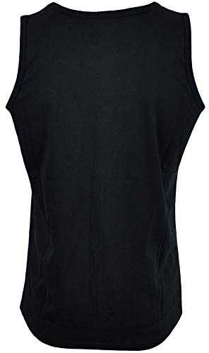 Nike Camiseta de tirantes para hombre, de entrenamiento, gimnasio negro negro Medium