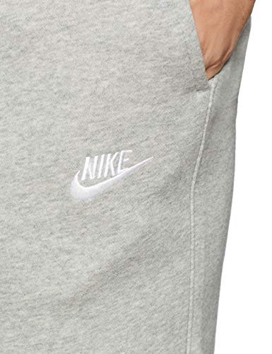 Nike CF FLC Club, Pantalones Deportivos para Hombre, Gris (Grey Heather/White), Large Nike CF FLC Club, Pantalones Deportivos para Hombre, Gris (Grey Heather/White), Large